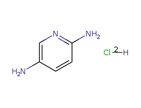 Molecular Structure of 26878-35-3 (2,5-Diaminopyridine dihydrochloride)