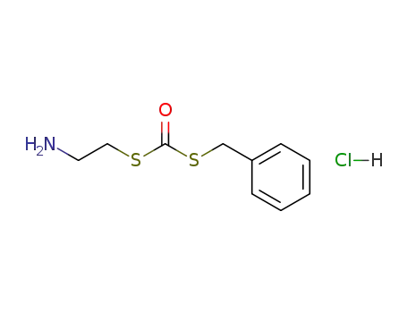 Molecular Structure of 113511-38-9 (S-(2-aminoethyl)-S’-benzyldithiocarbonate hydrochloride)