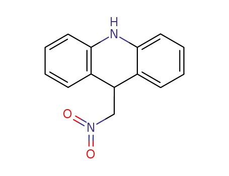 Molecular Structure of 22409-46-7 (9-(nitromethyl)-9,10-dihydroacridine)