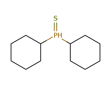 Molecular Structure of 14610-03-8 (di(yclohexyl)phosphine sulfide)