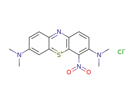 Molecular Structure of 2679-01-8 (METHYLENE GREEN)