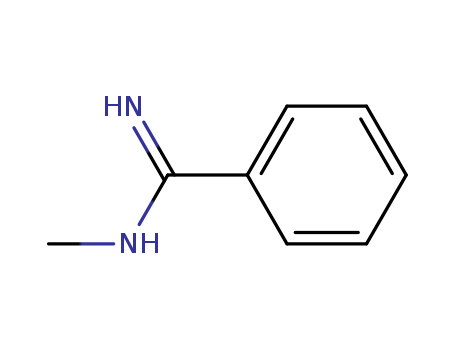 34028-17-6,N-methylbenzamidine,Benzamidine,N-methyl- (7CI,8CI); N-Methylbenzamidine