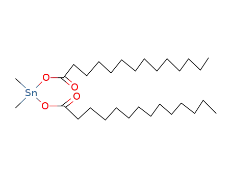 Molecular Structure of 2232-69-1 (dimethylbis(myristoyloxy)stannane)