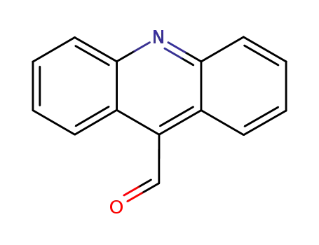 Molecular Structure of 885-23-4 (9-acridinecarboxaldehyde)