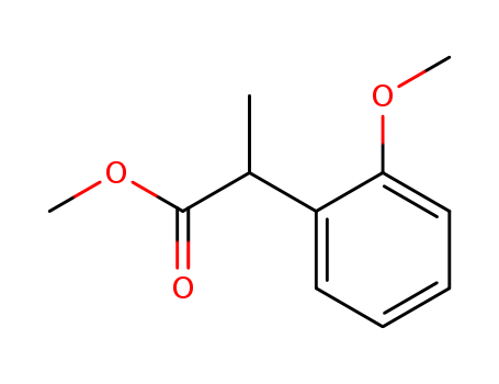 Benzeneacetic acid, 2-methoxy-a-methyl-, methyl ester