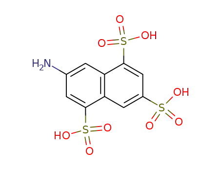 Molecular Structure of 27310-25-4 (2-NAPHTHYLAMINE-4,6,8-TRISULFONIC ACID)