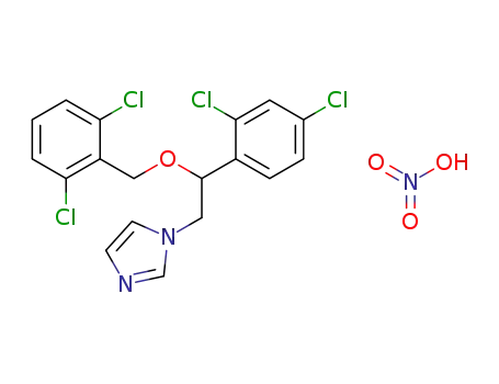 Molecular Structure of 27523-40-6 (Isoconazole)