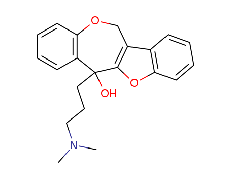 27450-47-1,6-[3-(dimethylamino)propyl]-6,12-dihydro-benzofuro[3,2-c][1]benzoxepin-6-ol,6-[3-(dimethylamino)propyl]-6,12-dihydro-benzofuro[3,2-c][1]benzoxepin-6-ol