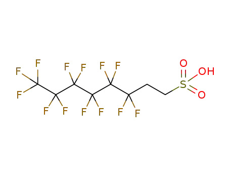 Molecular Structure of 27619-97-2 (1H,1H,2H,2H-PERFLUOROOCTANESULFONIC ACID)