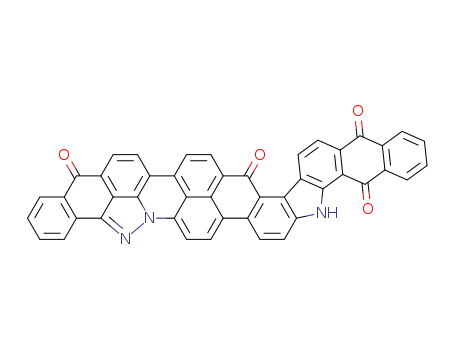 1H-Benz[6,7]indazolo[2,3,4-fgh]naphth[2'',3'':6',7']indolo[3',2':5,6]anthra[2,1,9-mna]acridine-2,7,10,15-tetrone