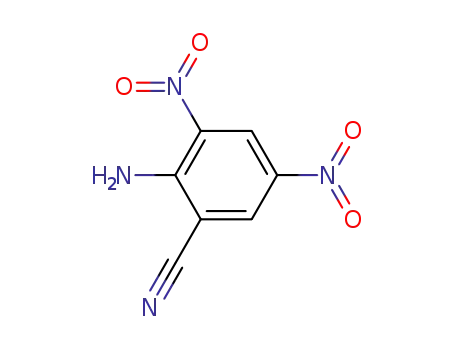 Molecular Structure of 22603-53-8 (2-amino-3,5-dinitrobenzonitrile)