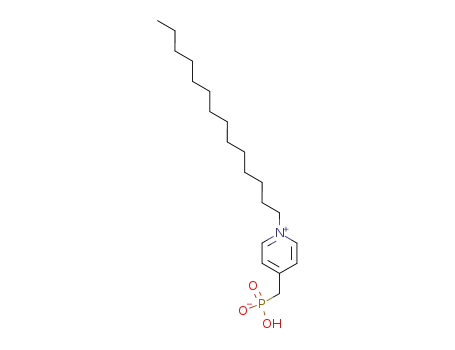 Molecular Structure of 133216-96-3 ((1-Tetradecyl-4-pyridiniomethyl)phosphonate)