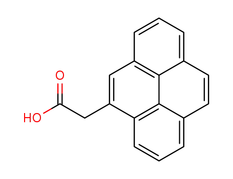 Molecular Structure of 22245-55-2 (4-Pyreneacetic acid)