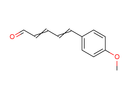 27394-81-6,5-(4-methoxyphenyl)penta-2,4-dienal,2,4-Pentadienal,5-(p-methoxyphenyl)- (6CI,7CI,8CI); 5-(4-Methoxyphenyl)penta-2,4-dienal;5-(p-Methoxyphenyl)-2,4-pentadienal; NSC 91567