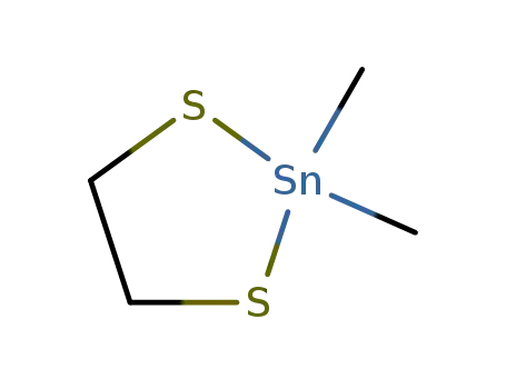 Molecular Structure of 1072-55-5 (1,3,2-Dithiastannolane,2,2-dimethyl-)