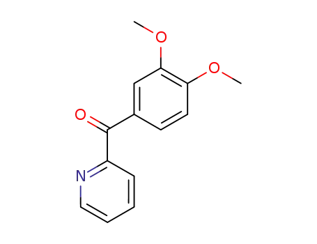 Molecular Structure of 27693-42-1 (3,4-dimethoxyphenyl 2-pyridyl ketone)