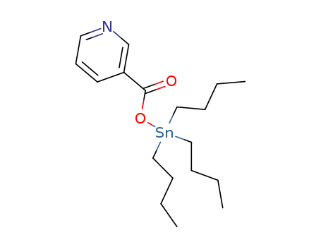 3-Pyridinecarboxylicacid, tributylstannyl ester
