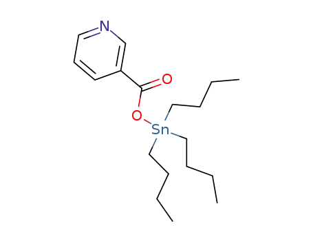 Molecular Structure of 27189-59-9 (tributyl(nicotinoyloxy)stannane)
