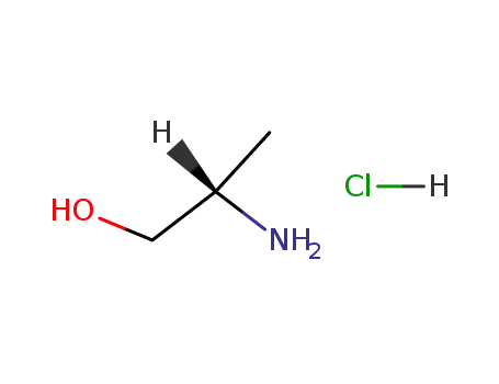 Molecular Structure of 17016-92-1 (DL-ALANINOL HYDROCHLORIDE)