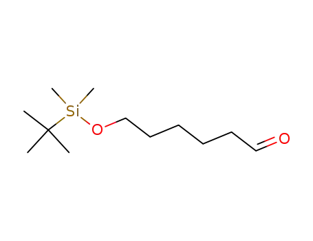 Molecular Structure of 118794-69-7 (Hexanal, 6-[[(1,1-dimethylethyl)dimethylsilyl]oxy]-)