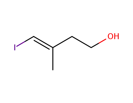 Molecular Structure of 78592-73-1 ((3E)-4-iodo-3-methylbut-3-en-1-ol)
