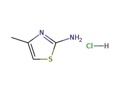 Molecular Structure of 6142-15-0 (2-AMINO-4-METHYLTHIAZOLE HYDROCHLORIDE)