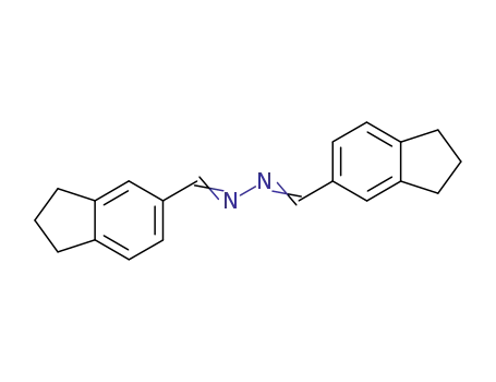 Molecular Structure of 28042-80-0 (5-indancarboaldehyde azine)