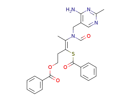 Molecular Structure of 299-88-7 (DIBENZOYL THIAMINE)