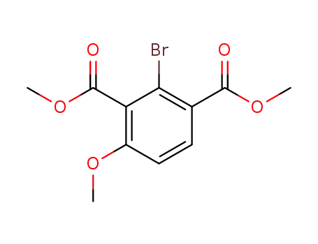 Molecular Structure of 23531-29-5 (Dimethyl-2-brom-4-methoxy-isophthalat)