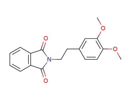 Molecular Structure of 26477-09-8 (N-2-(3,4-dimethoxyphenyl)ethylphthalimide)