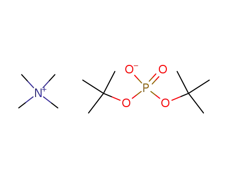 Molecular Structure of 34075-24-6 (tetramethylammonium di-tert-butyl hydrogen phsophate)