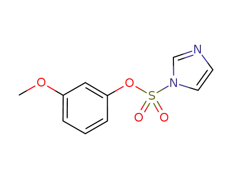 Molecular Structure of 1198184-04-1 (3-methoxyphenyl 1H-imidazole-1-sulfonate)