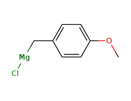 Molecular Structure of 38769-92-5 (4-METHOXYBENZYLMAGNESIUM CHLORIDE)