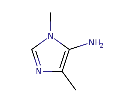 Molecular Structure of 861362-24-5 (Imidazole, 5-amino-1,4-dimethyl-)