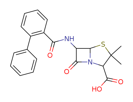4-Thia-1-azabicyclo[3.2.0]heptane-2-carboxylicacid, 6-[([1,1'-biphenyl]-2-ylcarbonyl)amino]-3,3-dimethyl-7-oxo-, (2S,5R,6R)-