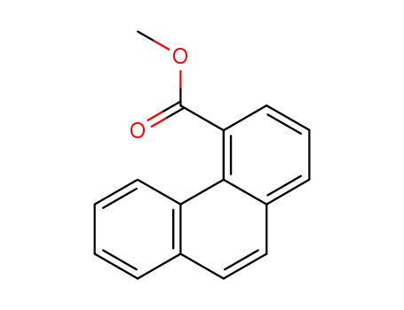 Molecular Structure of 18266-47-2 (methyl phenanthrene-4-carboxylate)