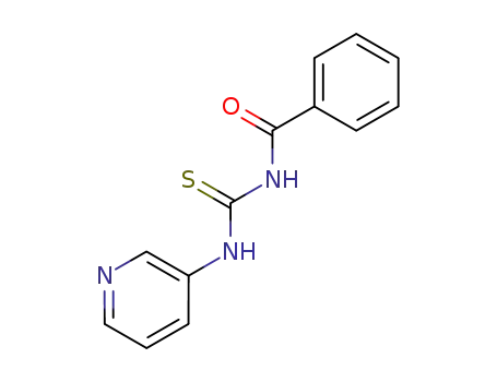 Molecular Structure of 30162-36-8 (Benzamide, N-[(3-pyridinylamino)thioxomethyl]-)