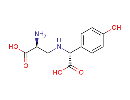 (S)-2-Amino-3-{[(R)-carboxy-(4-hydroxy-phenyl)-methyl]-amino}-propionic acid