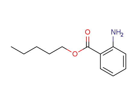Molecular Structure of 30100-15-3 (pentyl anthranilate)