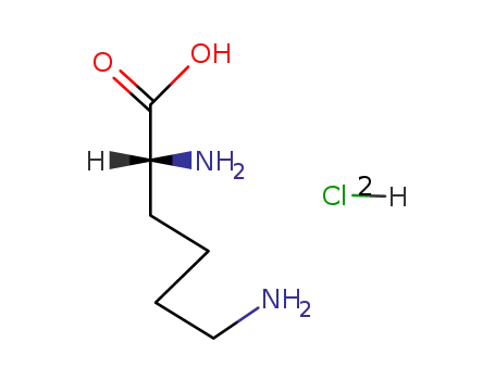 Molecular Structure of 42334-88-3 (L-LysineHydrochloride>99%)