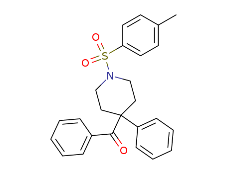 22940-59-6,4-benzoyl-4-phenyl-1-(p-tolylsulphonyl)piperidine,Piperidine,4-benzoyl-1-[(4-methylphenyl)sulfonyl]-4-phenyl- (9CI); Piperidine, 4-benzoyl-4-phenyl-1-(p-tolylsulfonyl)-(8CI)