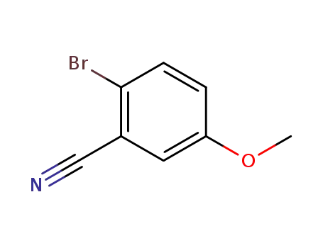 Molecular Structure of 138642-47-4 (2-BROMO-5-METHOXYBENZONITRILE)