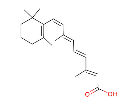 Molecular Structure of 124510-04-9 (7-cis-retinoic acid)