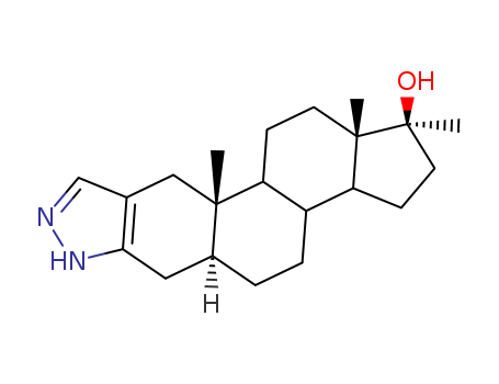2'H-Androst-2-eno[3,2-c]pyrazol-17-ol,17-methyl-, (17b)- (9CI)