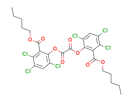 OXALIC ACID BIS[2,4,5-TRICHLORO-6-(PENTYLOXYCARBONYL)PHENYL] ESTER