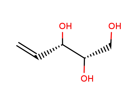 Molecular Structure of 114489-31-5 (threo-4-pentene-1,2,3-triol)