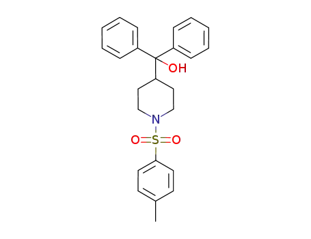 Molecular Structure of 852860-46-9 (diphenyl[1-(toluene-4-sulfonyl)piperidin-4-yl]methanol)