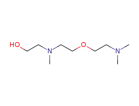 Molecular Structure of 83016-70-0 (2-((2-(2-(DIMETHYLAMINO)ETHOXY)ETHYL) METHYLAMINO)ETHANOL, 97)