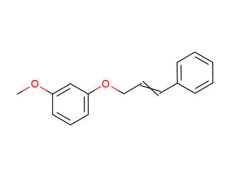 Molecular Structure of 4646-99-5 (3-Cinnamyloxy-methoxy-benzol)