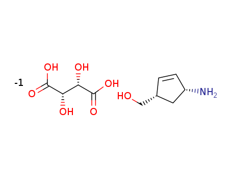 ((1S,4R)-4-AMINOCYCLOPENT-2-ENYL)METHANOL D-TARTRATE